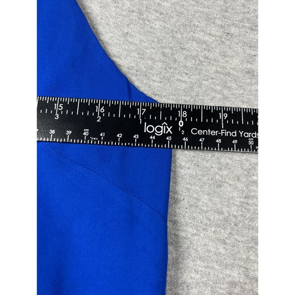 Mason Womens Sleeveless Tiered High Low Dress Blue Size 2 Silk - Picture 7 of 14